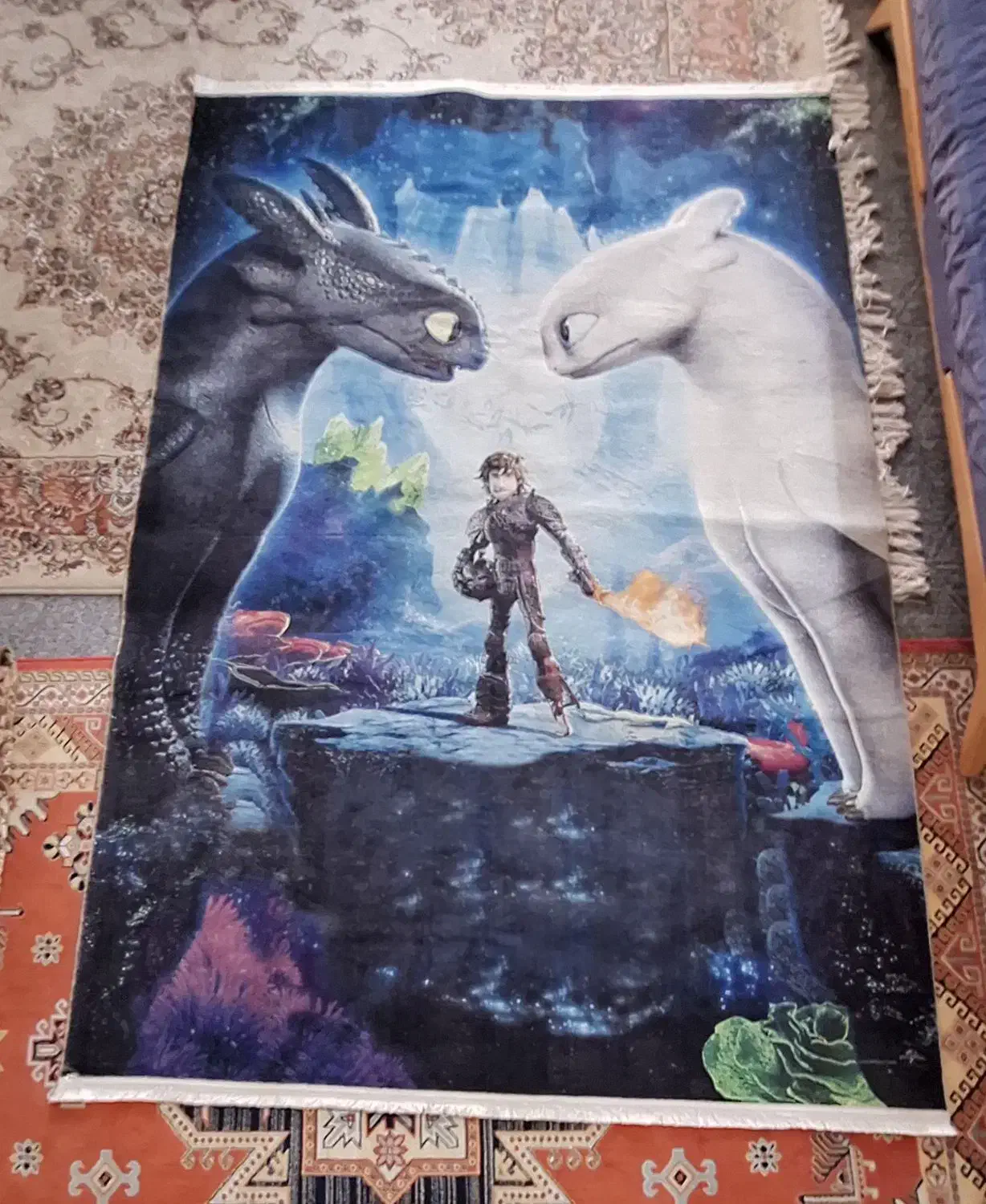 فرش کودک ۴متری|فرش|فردیس, ثابتی|دیوار