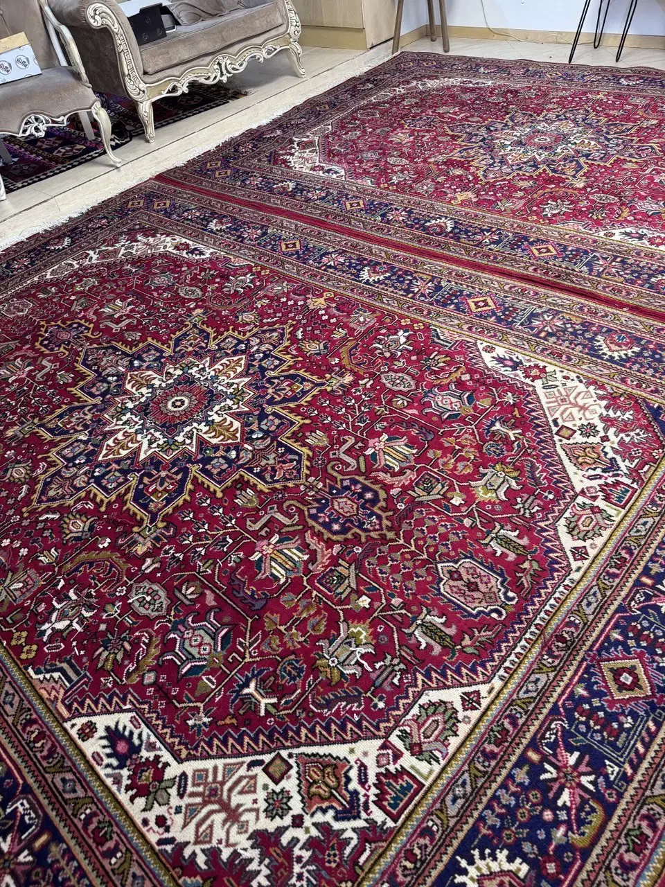 فرش دستبافت جفت|فرش|قم, پردیسان|دیوار