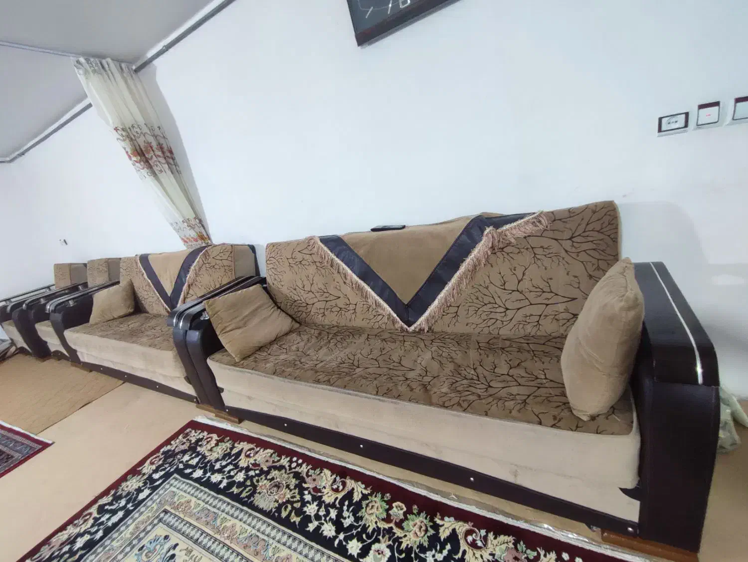 مبل 8 نفره ترکی تاشو|مبلمان خانگی و میز عسلی|اشنویه, |دیوار