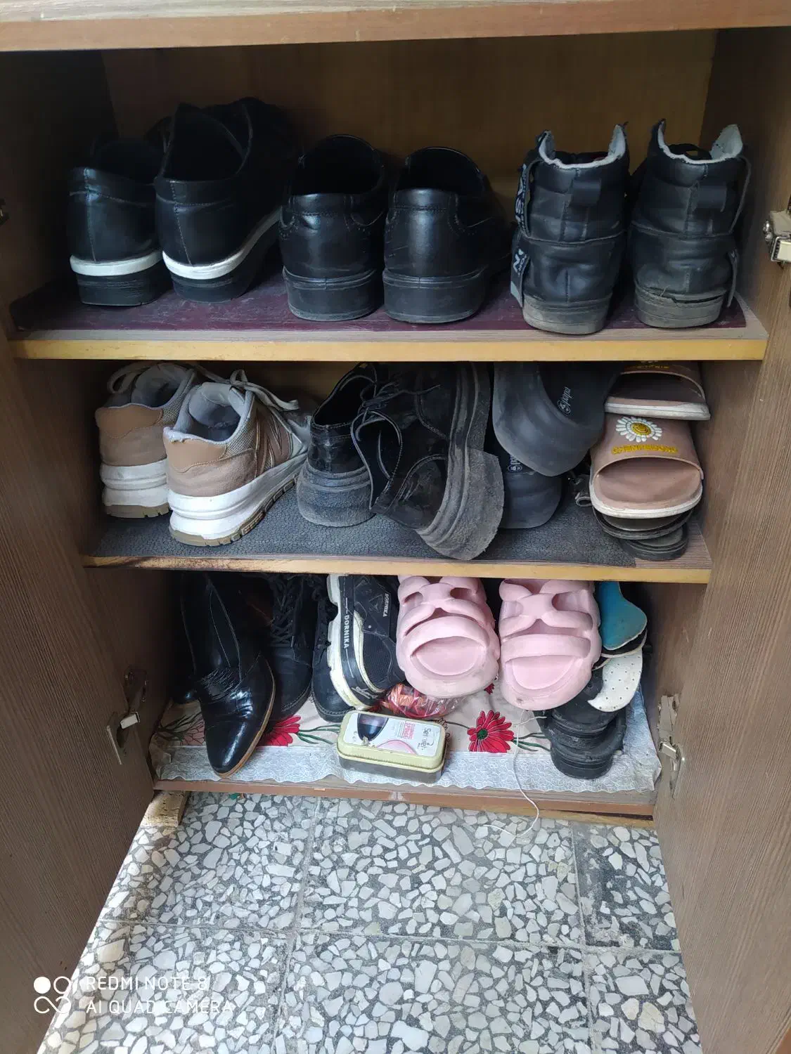 جاکفشی جنس ام دی اف|جاکفشی، کمد، دراور|خوی, |دیوار