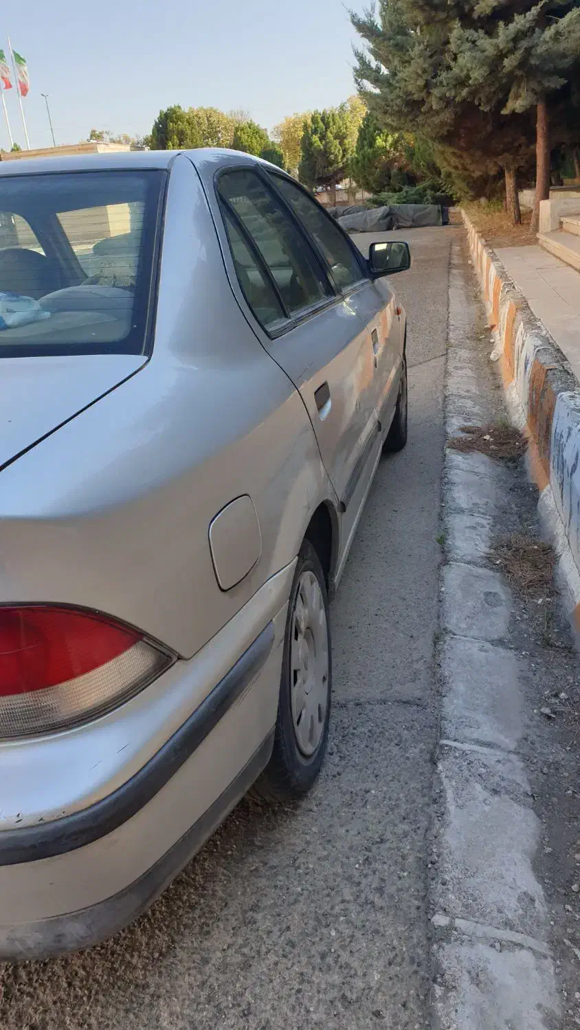 سمند کم کارکرد مدل ۱۳۸۳ رنگ نقره ایی تو کرم مدل X7|خودرو سواری و وانت|اردبیل, |دیوار