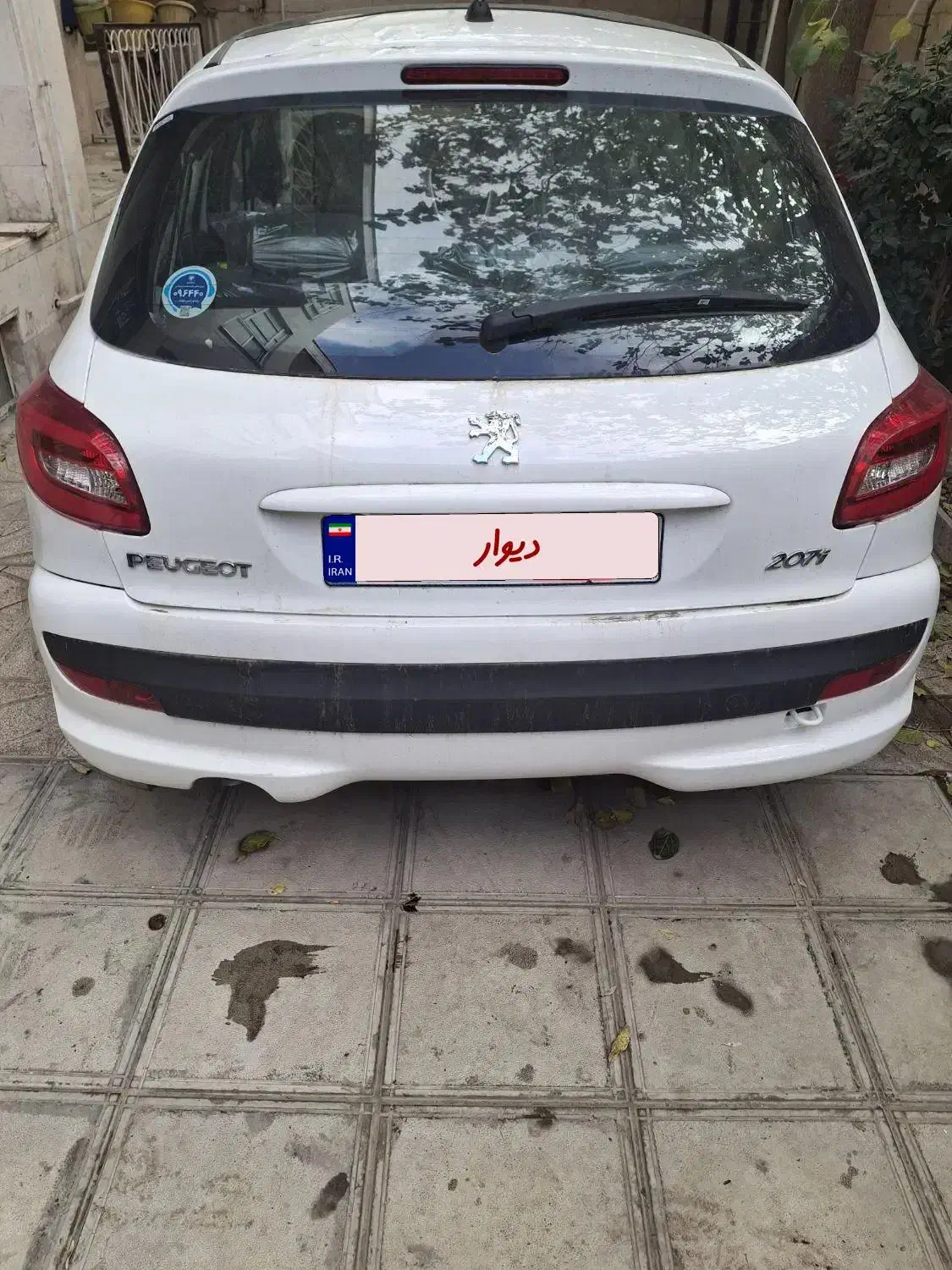 207 صفر پانوراما قلپاق|خودرو سواری و وانت|سنندج, |دیوار