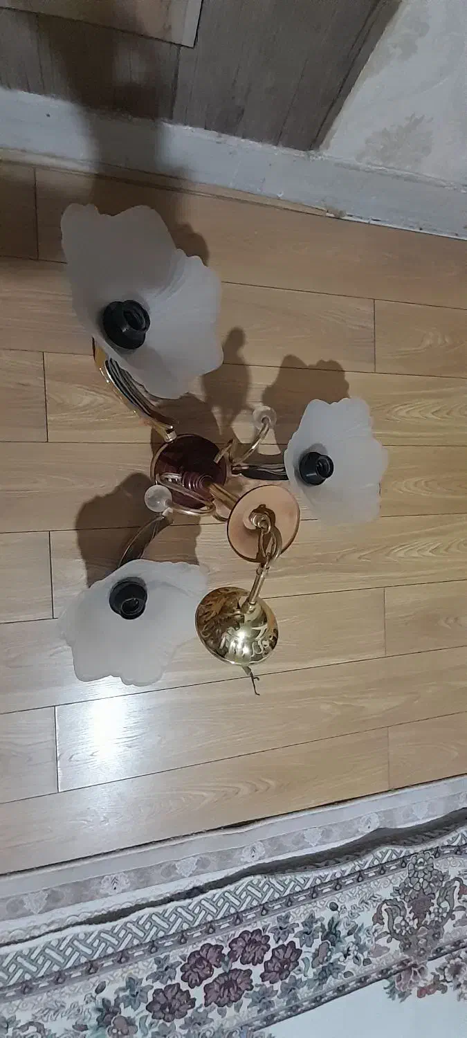 دوعدد لوستر|لوستر و چراغ آویز|کرمانشاه, |دیوار