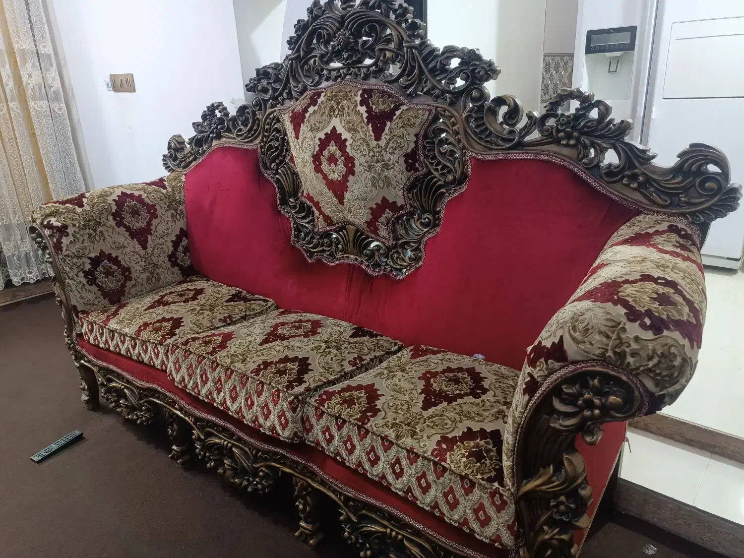 مبل سلطنتی 9نفره|مبلمان خانگی و میز عسلی|بندر امام خمینی, |دیوار
