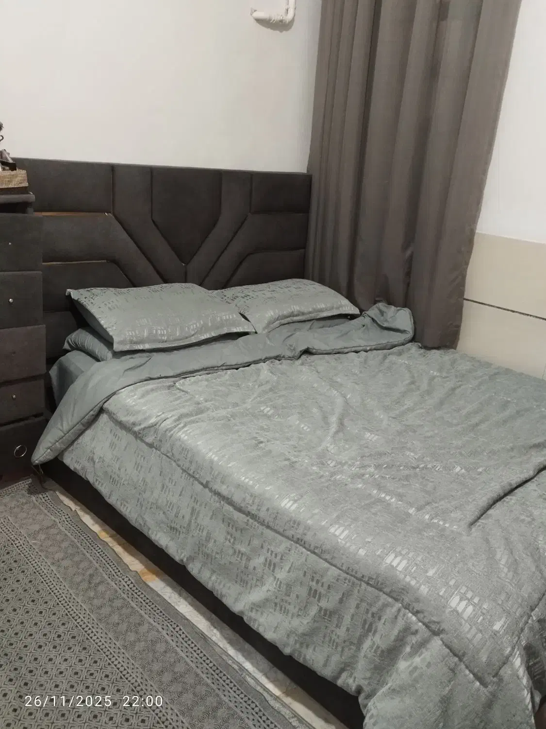 تخت خواب دو نفره|تخت و سرویس خواب|اراک, |دیوار