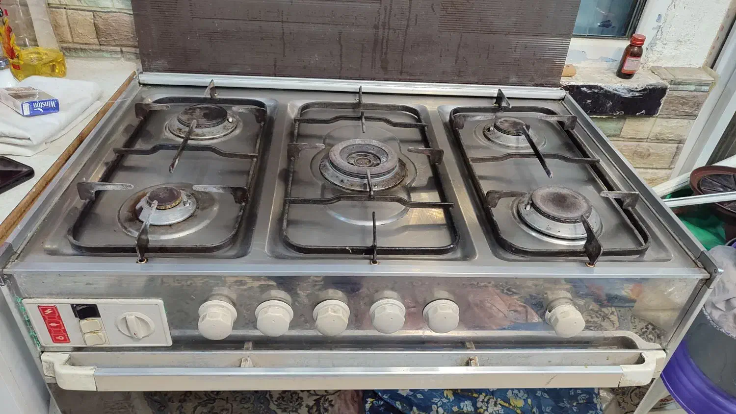 گاز ۵ شعله سینجر|اجاق گاز و لوازم برقی پختوپز|پردیس, فاز ۸|دیوار