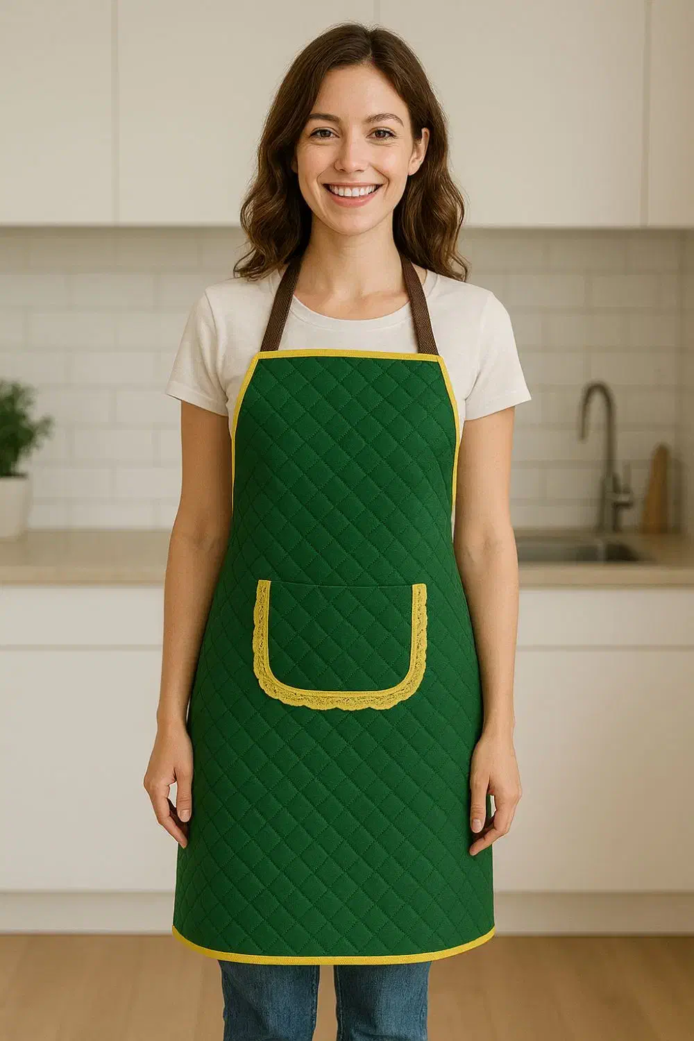 پیشبند اقتصادی ضدآب(مواظب سلامتیت باش)|سفره، حوله، دستمال آشپزخانه|یزد, |دیوار