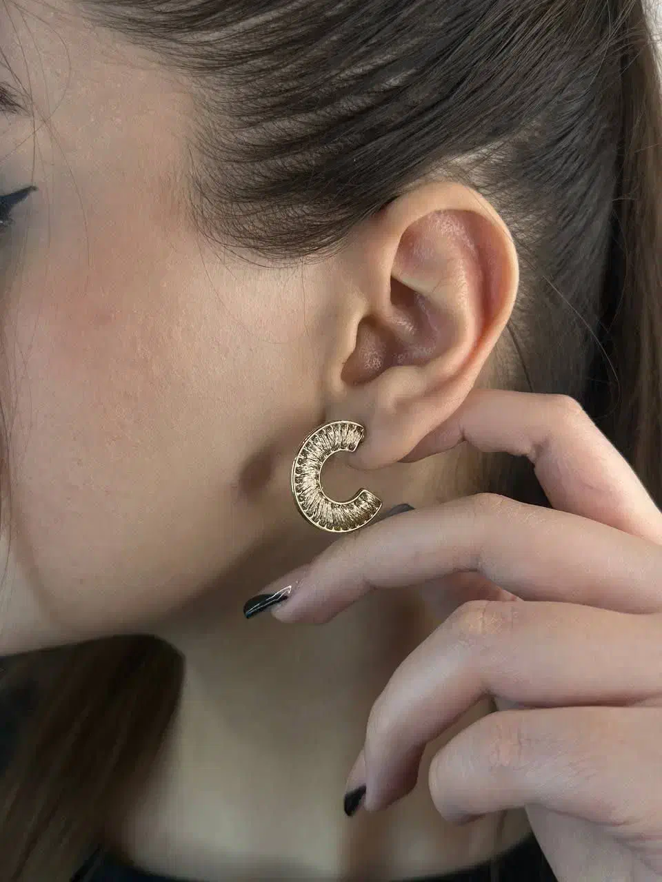 گوشواره حصیری جنس استیل|بدلیجات|قم, دانشگاه قم|دیوار