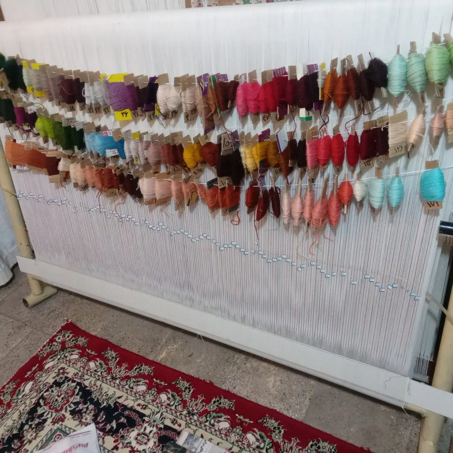 نخ و نقشه|تابلو فرش|کرمانشاه, |دیوار