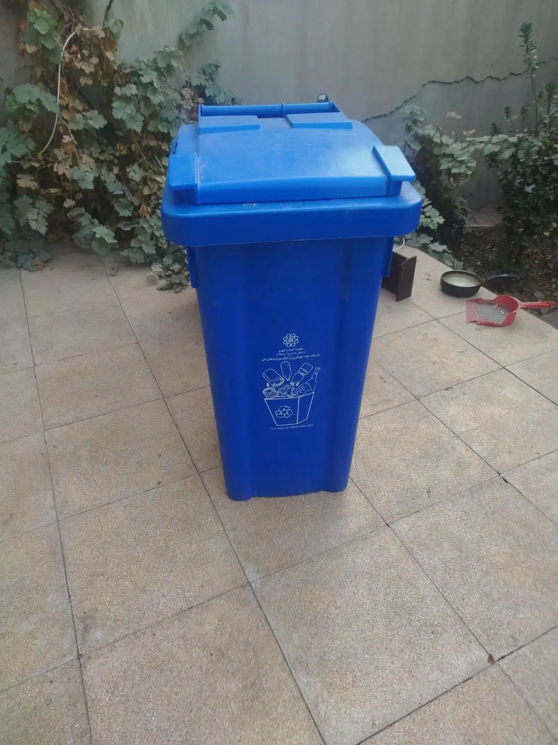 فروش سطل زباله چرخ دار ۱۲۰لیتری آکبند|لوازم نظافت|پاکدشت, پاکدشت (مامازند)|دیوار