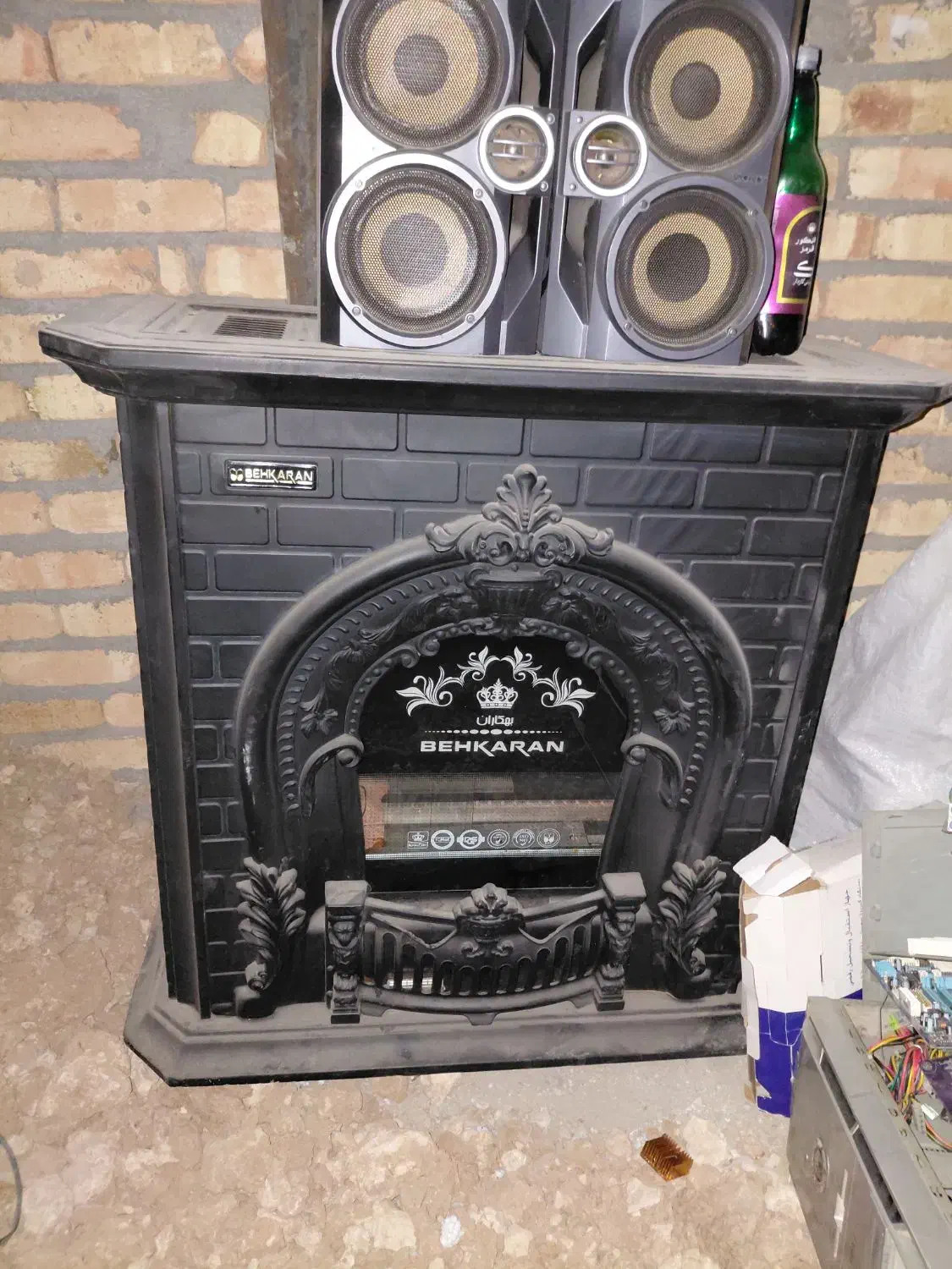 بخاری|بخاری، هیتر، شومینه|رباطکریم, الارد|دیوار