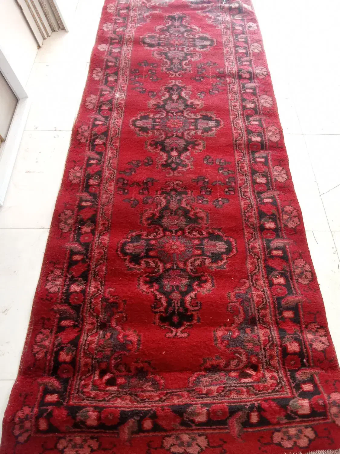 فروش قالیچه قدیمی دست باف|گلیم، جاجیم، گبه|بندر ماهشهر, |دیوار