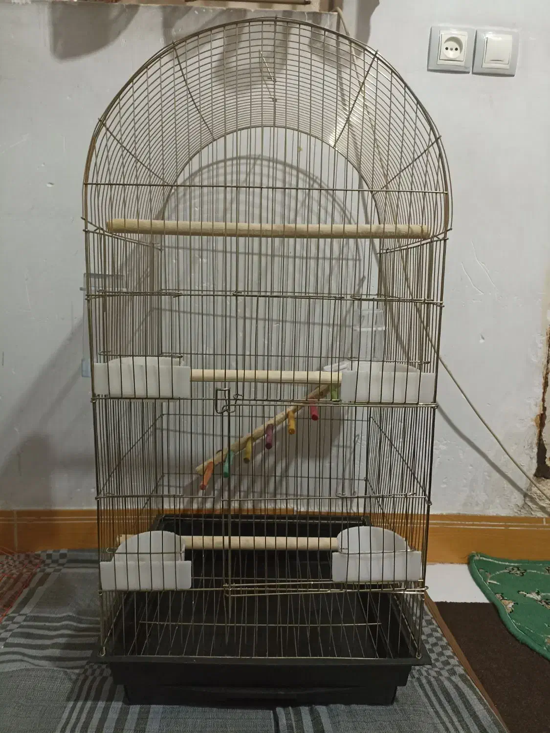 قفس بزرگ و زیبا|لوازم جانبی حیوانات|باقرشهر, |دیوار