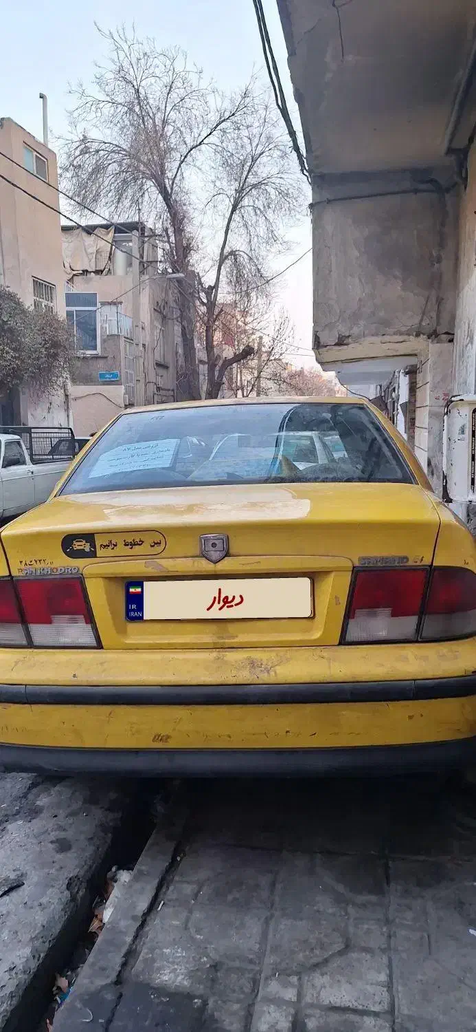تاکسی سمند مدل ۸۷ دوگانه سوز|خودرو سواری و وانت|تهران, علم و صنعت|دیوار