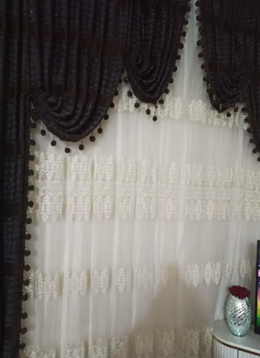 پرده|پرده، رانر، رومیزی|قم, قلعه کامکار|دیوار