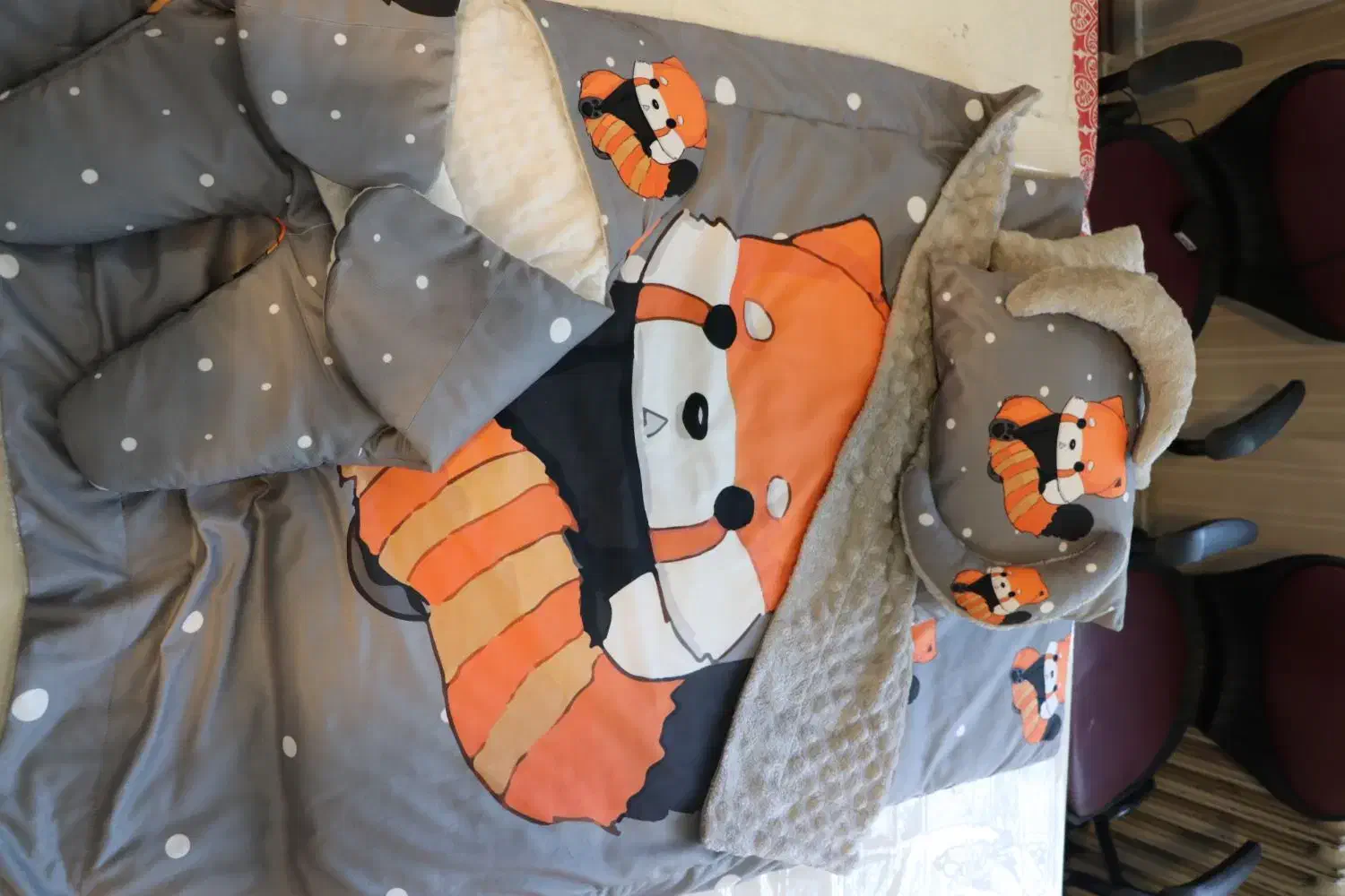 سرویس خواب نوزاد نو|رختخواب، بالش، پتو|شیراز, شهرک بهار|دیوار