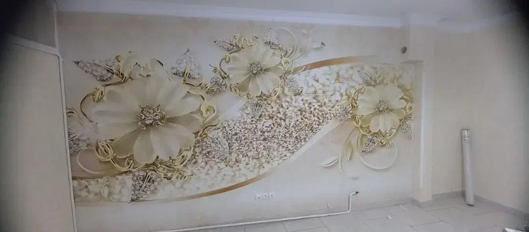 نصب نصاب کاغذدیواری پوستر|خدمات پیشه و مهارت|خرمآباد, |دیوار