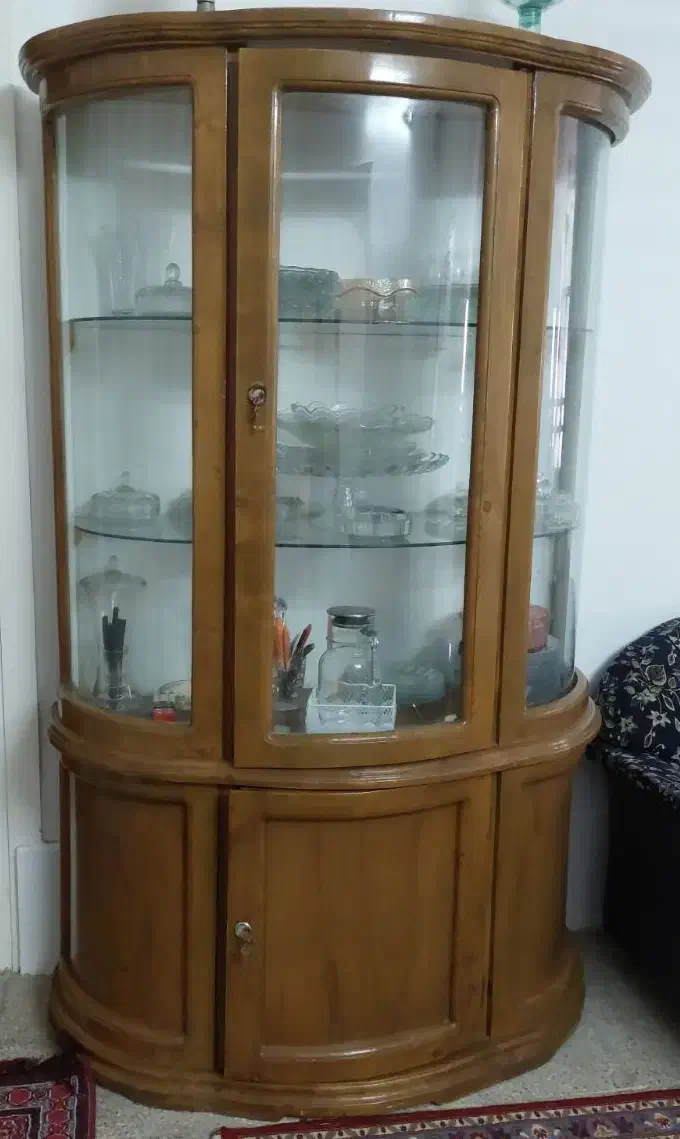 بوفه چوبی|بوفه، ویترین، کنسول|شیراز, کاراندیش|دیوار