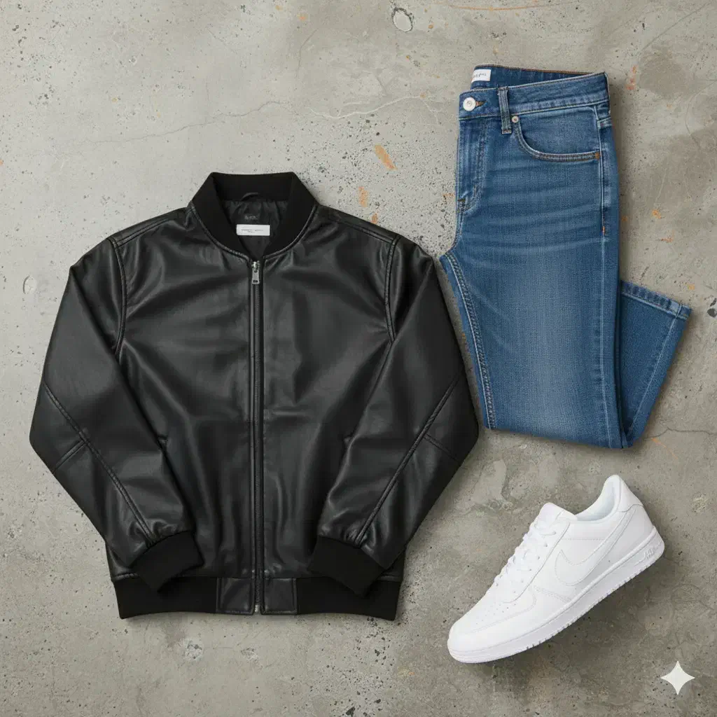 کاپشن چرم مردانه مدل Trino/سایز لارج و ایکس لارج|لباس|اصفهان, قلعه طبره|دیوار