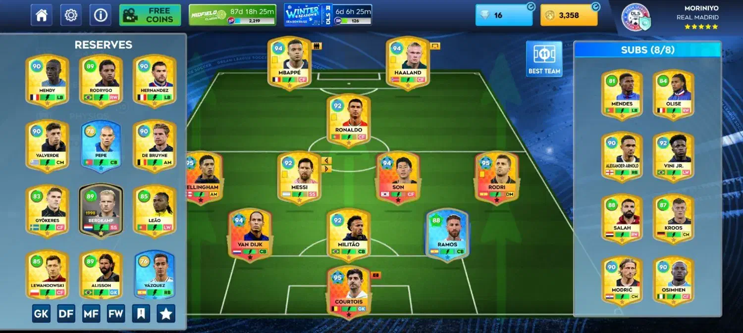 اکانت دریم لیگ یا DLS2026|کنسول، بازی ویدئویی و آنلاین|تربت جام, معدآباد|دیوار