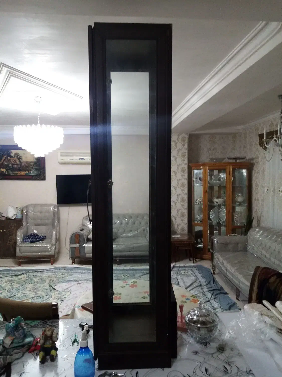 ویترین ایستاده یک متری4طبقه|بوفه، ویترین، کنسول|فومن, |دیوار