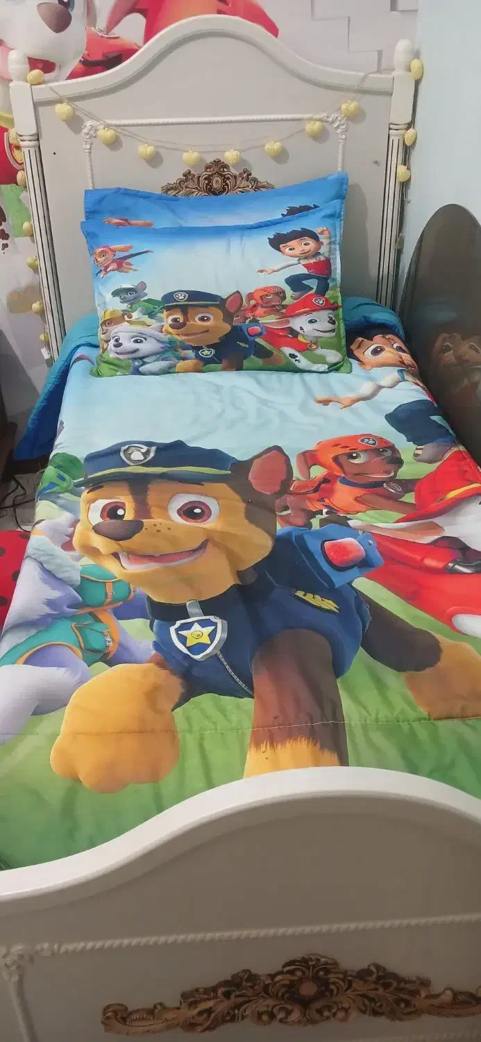 یک عددپرده اتاق کودک،مدل عروسکی وپانچ،|سرویس روتختی|فردیس, فرامرزیه|دیوار