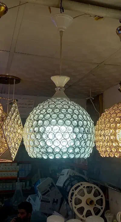 لوستر اتاق خواب|لوستر و چراغ آویز|اهواز, کوی ترابری|دیوار