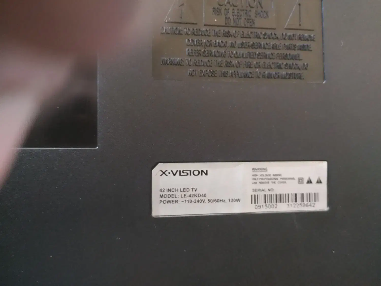 ال ای دی 42ایکس ویژن|تلویزیون و پروژکتور|نجف‌آباد, امیرآباد|دیوار