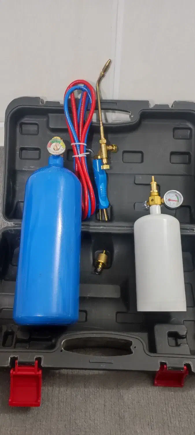 کپسول هوا وگاز کامل به همراه سرپیک و...|ابزارآلات|قم, جوی شور|دیوار