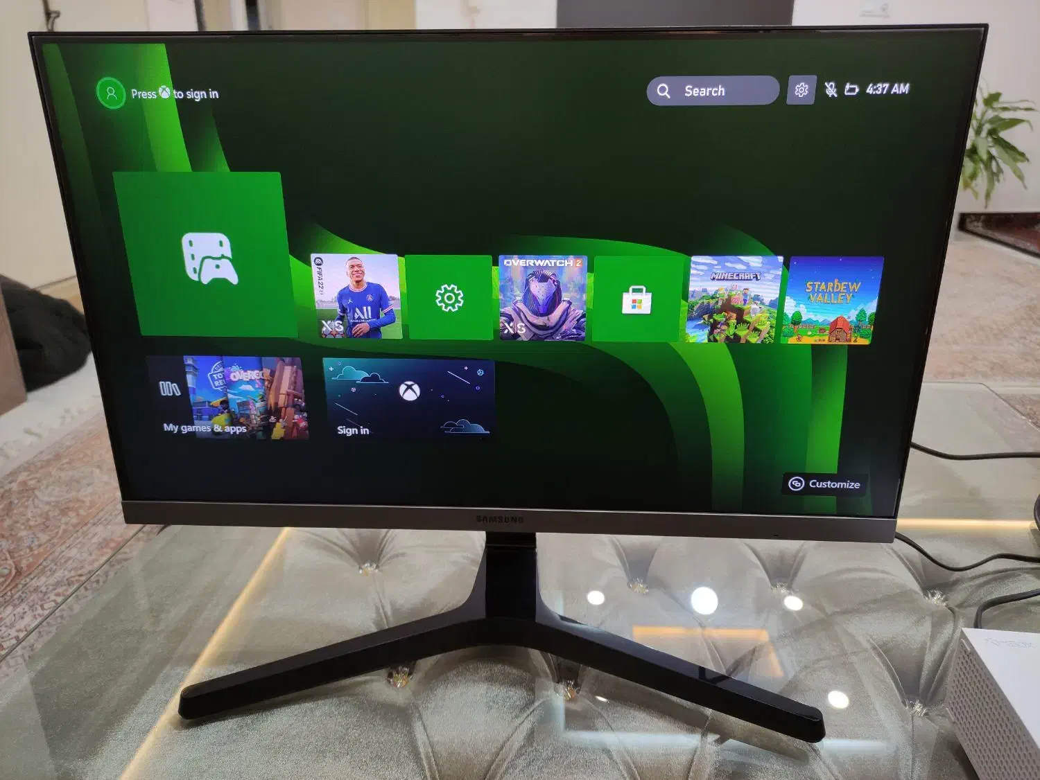 مانیتور سامسونگ ۲۲ اینچ|قطعات و لوازم جانبی رایانه|زنجان, |دیوار