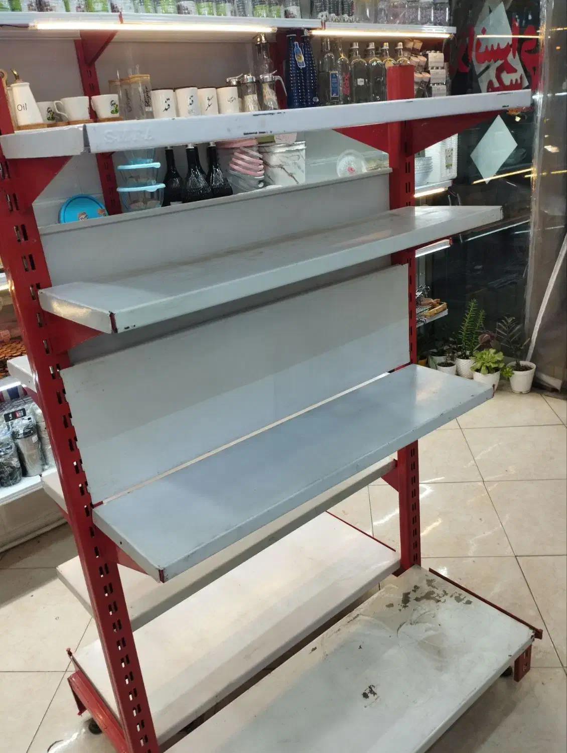 قفسه دو طرفه مغازه|فروشگاه و مغازه|قزوین, |دیوار