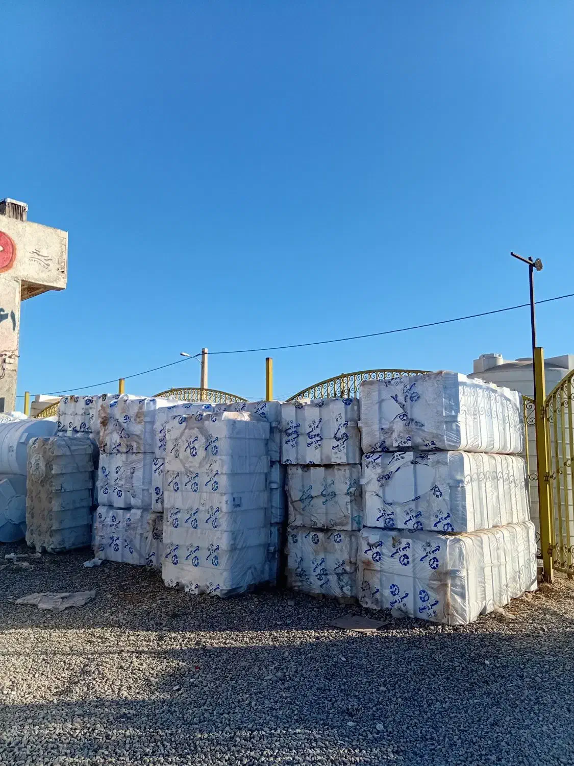 شرکتی بشکه پمپ(مخزن آب)تانکر وان|مصالح و تجهیزات ساختمان|گرمدره, |دیوار