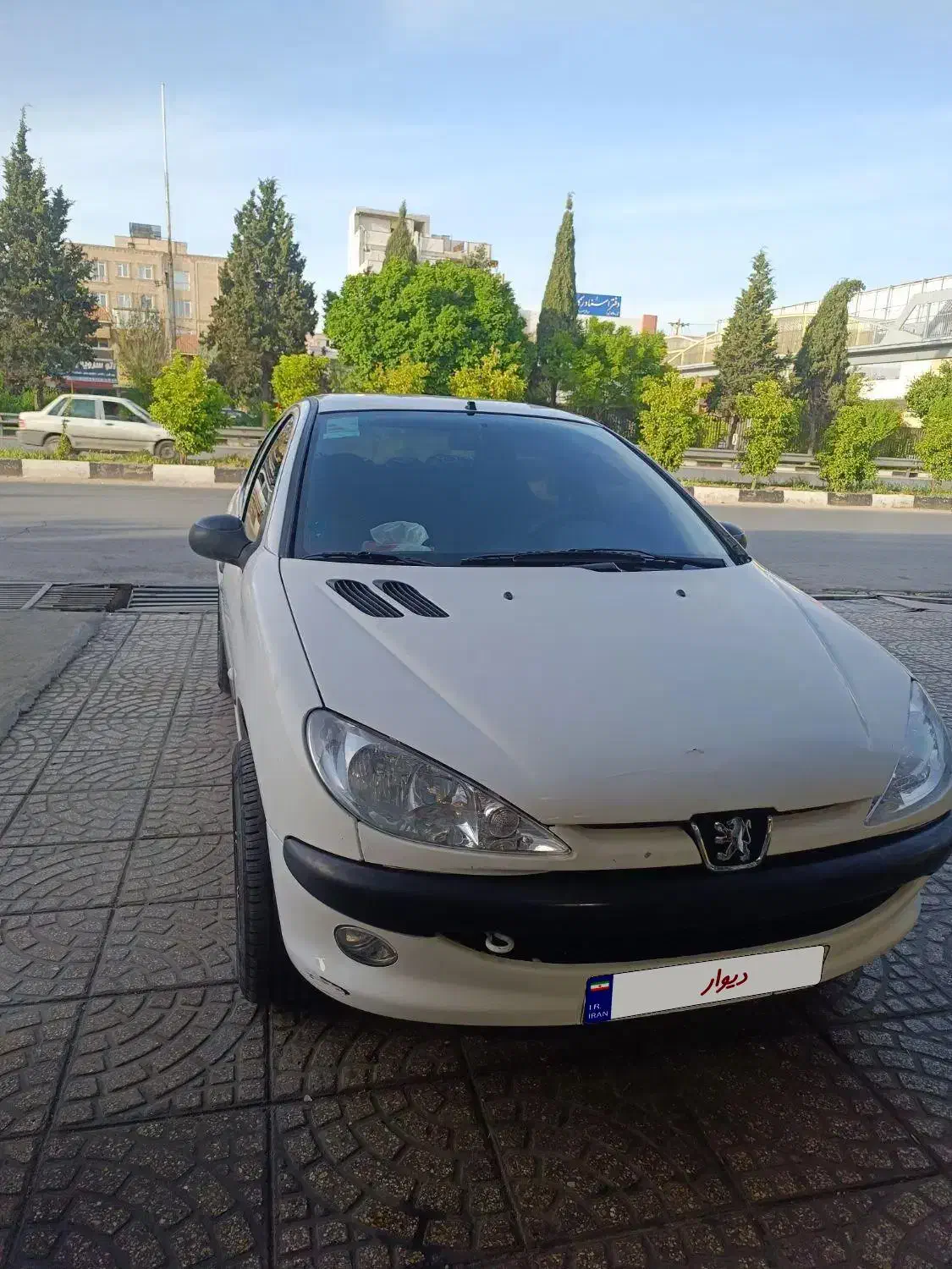 ۲۰۶ sd v20|خودرو سواری و وانت|شیراز, بعثت|دیوار