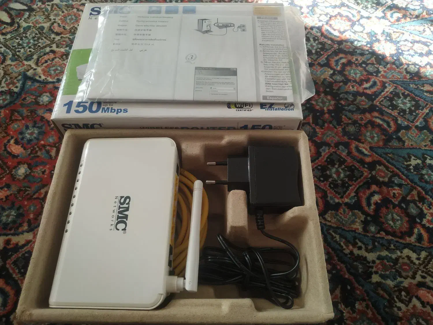 روتر SMC مدل SMCWBR14S-N4 EU|مودم و تجهیزات شبکه|مشهد, احمدآباد|دیوار