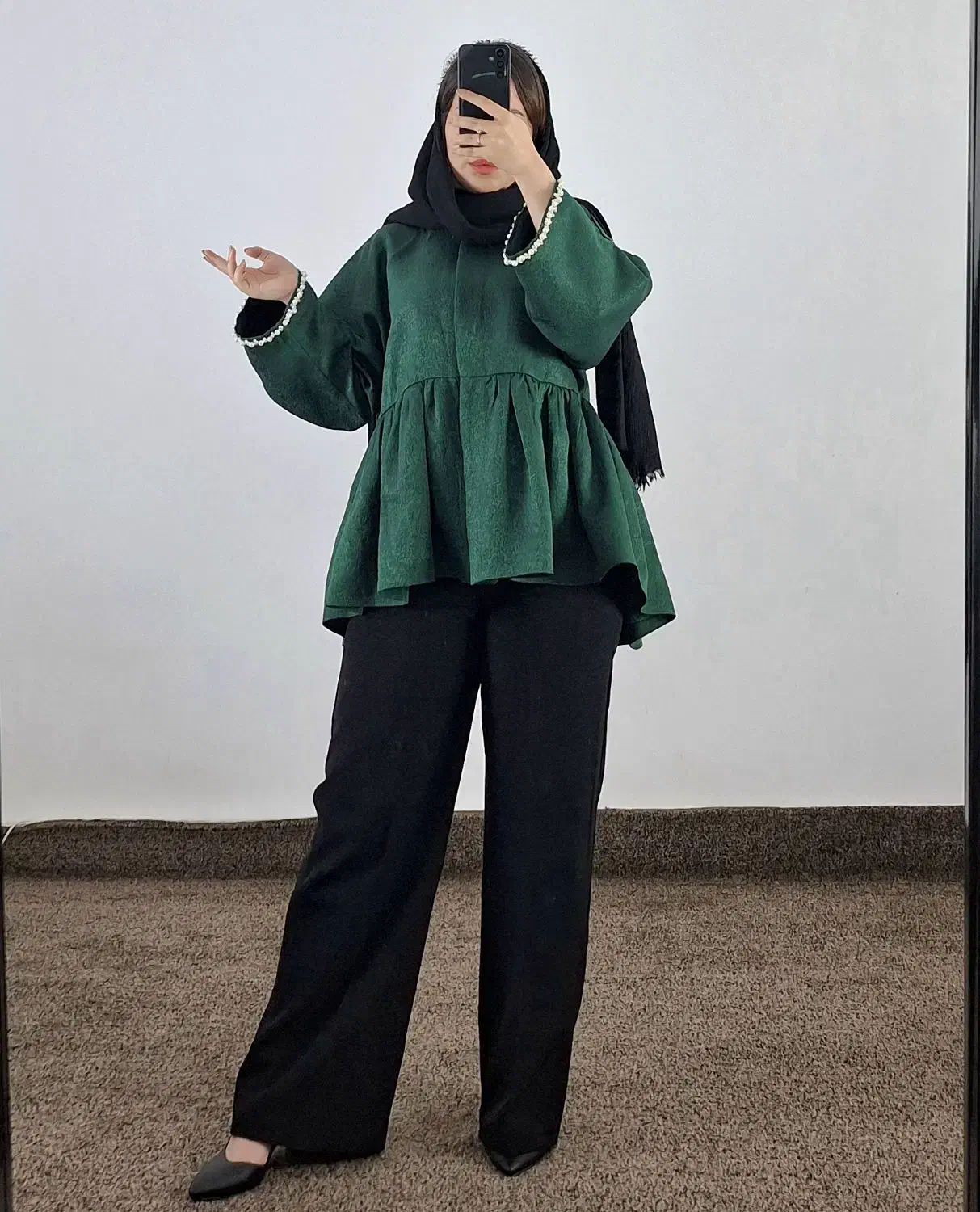 مانتو عروسکی یلدا|لباس|قم, سالاریه|دیوار