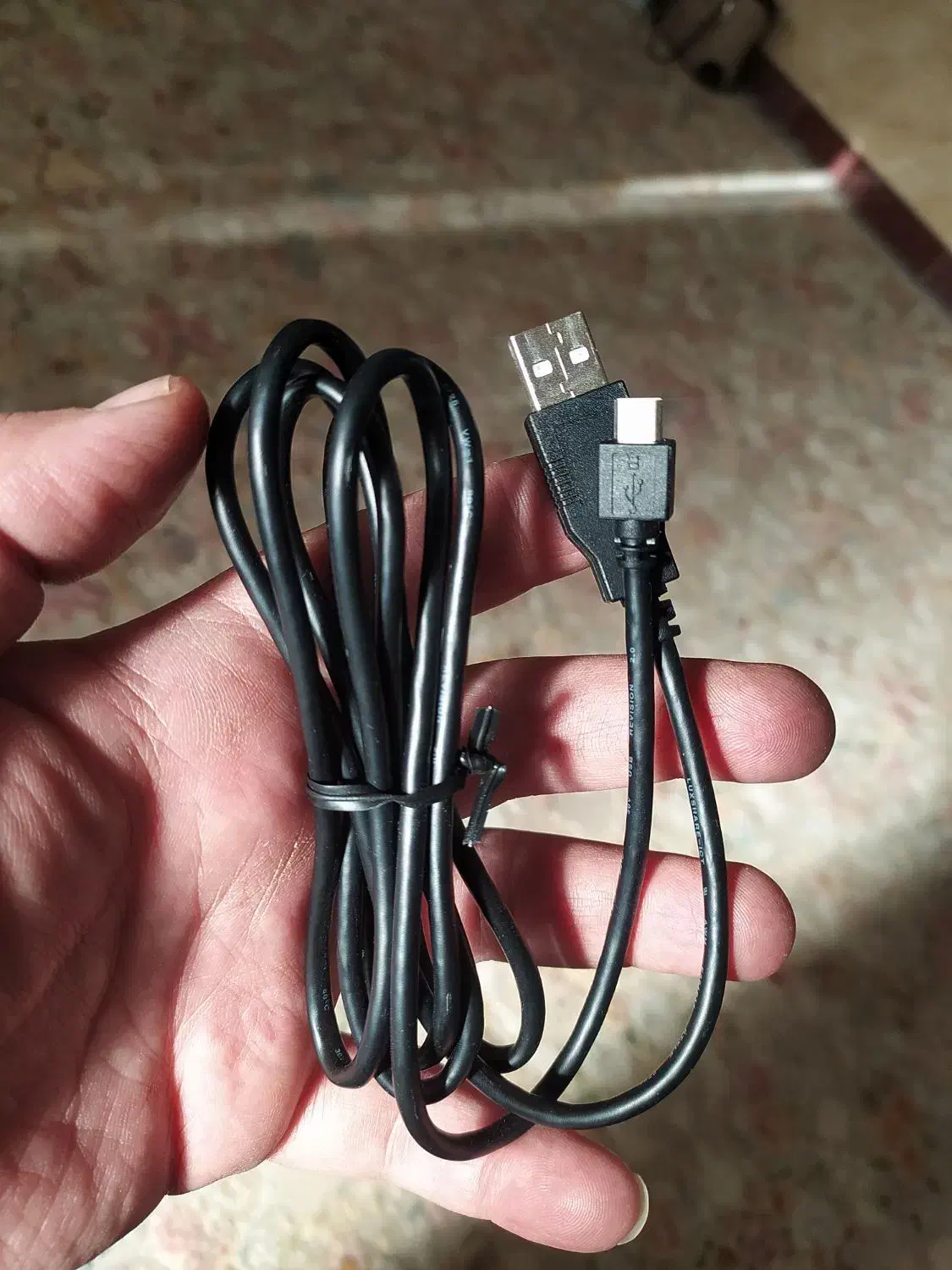 کابل شارژ دسته ps4 اصل|کنسول، بازی ویدئویی و آنلاین|کرمانشاه, |دیوار
