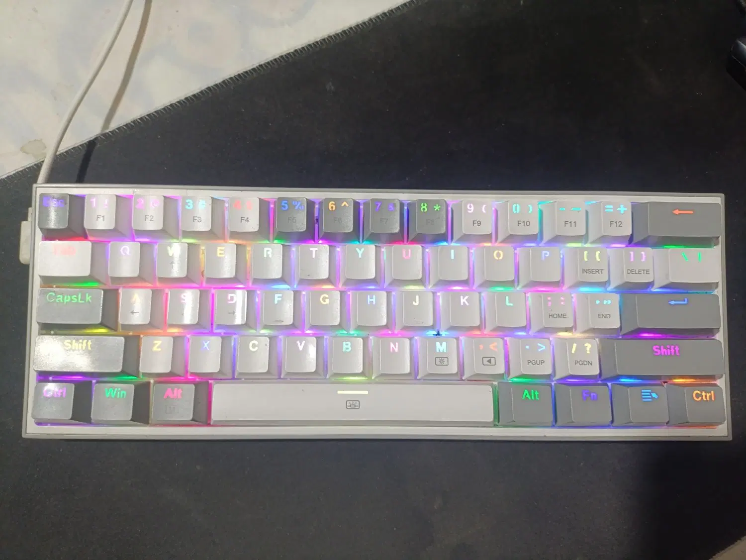 keyboard reddragon k617-RGB|قطعات و لوازم جانبی رایانه|نسیم‌شهر, |دیوار