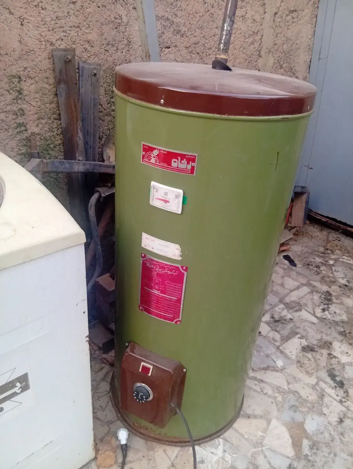 آبگرمکن برقی 90لیتری|آبگرمکن، پکیج، شوفاژ|اقبالیه, |دیوار