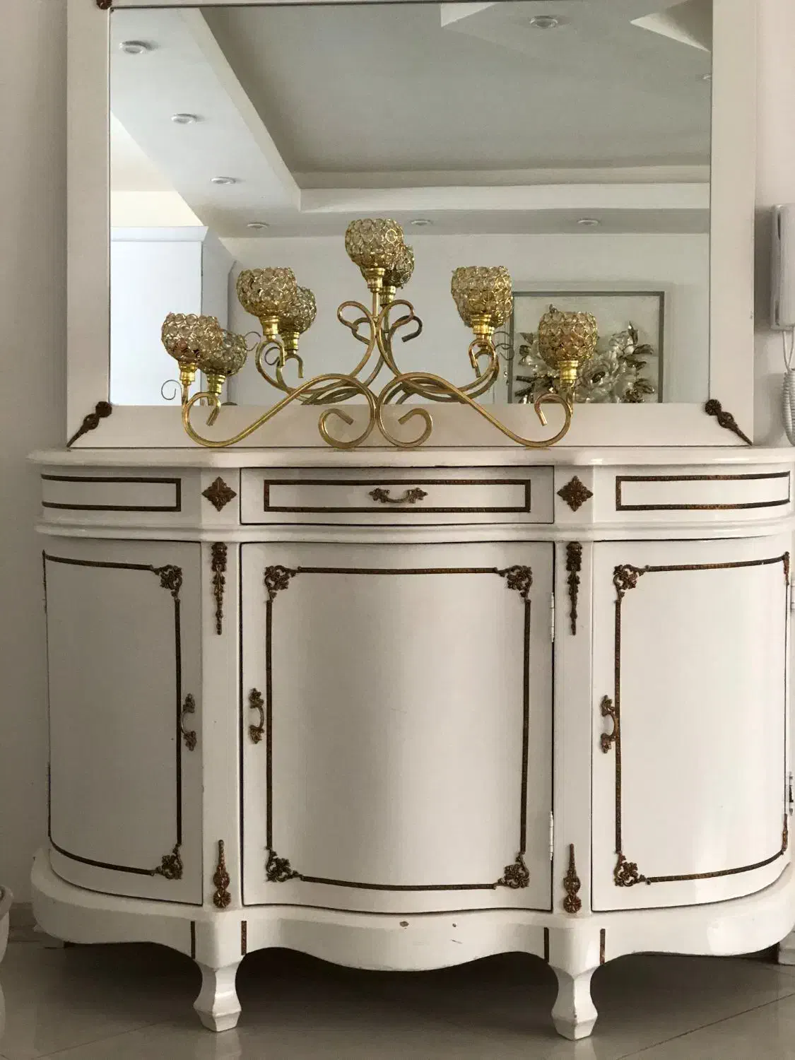 آینه کنسول|بوفه، ویترین، کنسول|ماکو, |دیوار