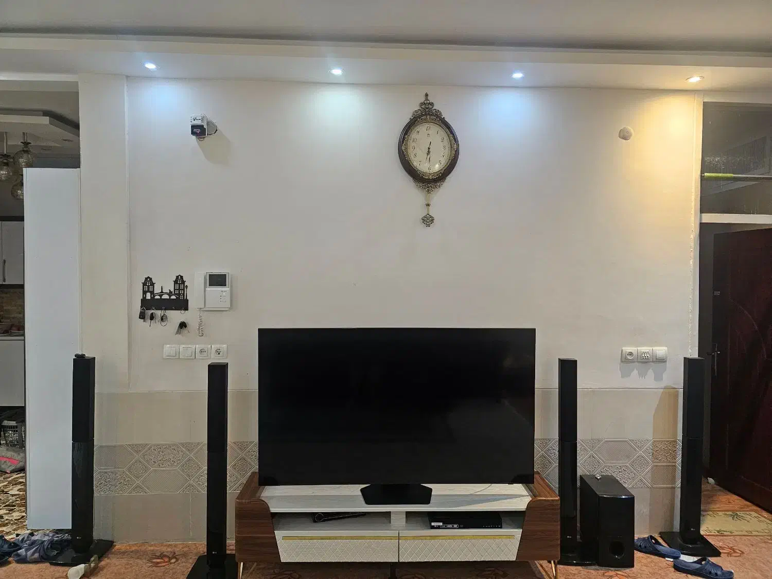 میز تلوزیون زیر تلوزیون MDF|میز تلویزیون|شیراز, آزادگان|دیوار