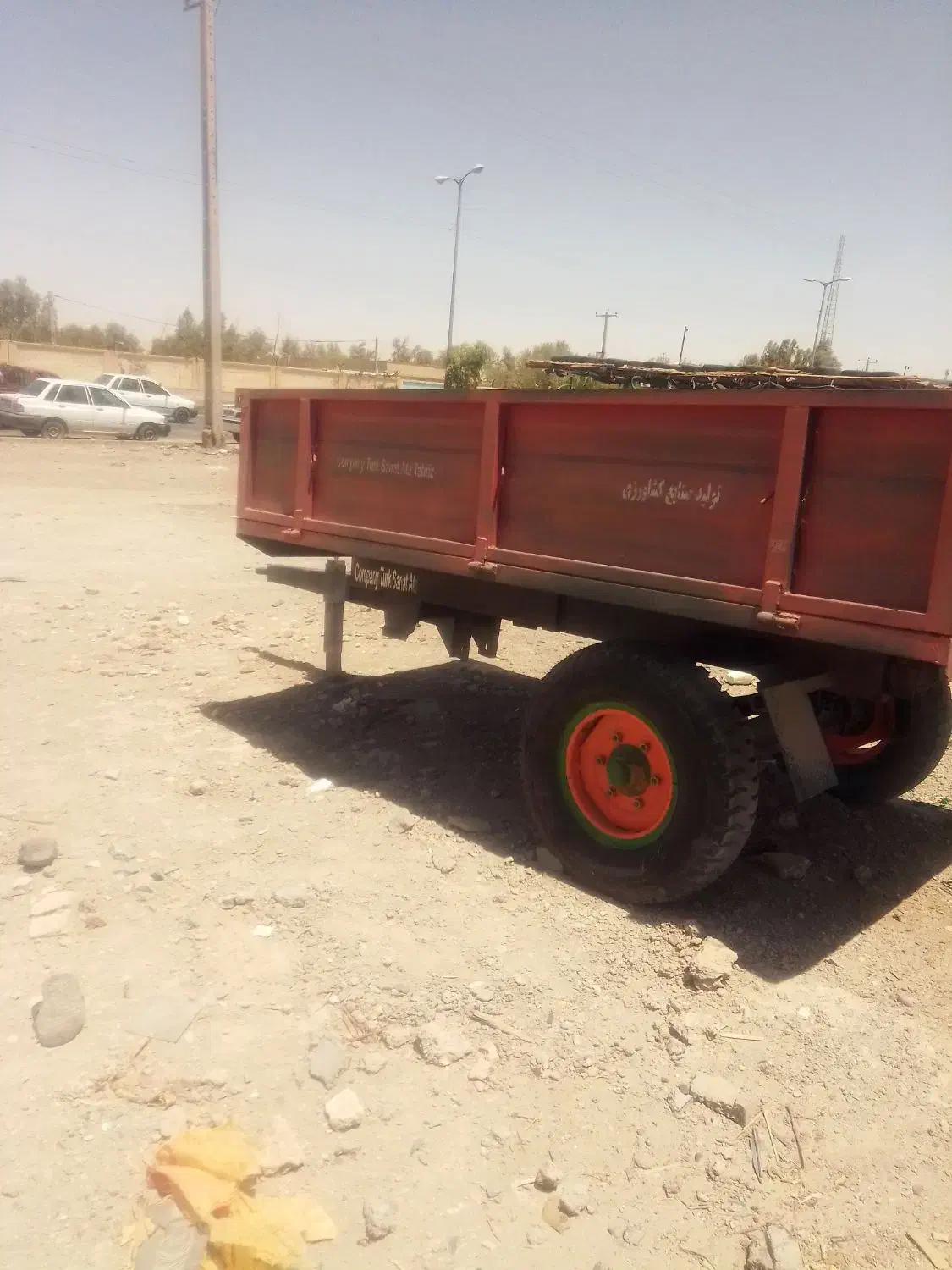 تریلی و پنجه غازی وتیغ عقب|خودرو سنگین|زابل, |دیوار