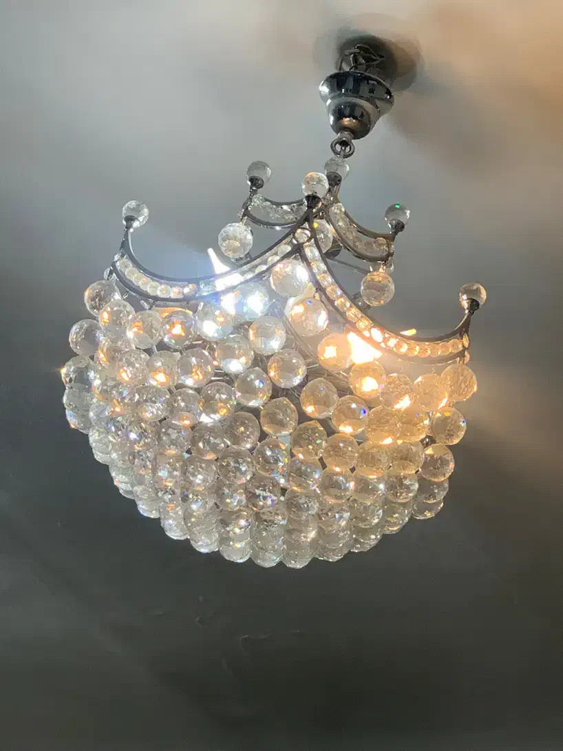 لوستر کریستالی|لوستر و چراغ آویز|تهران, خزانه|دیوار