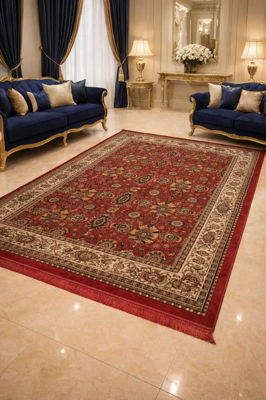 فرش ۴۲۰شانه با قیمت اقتصادی در طرح و رنگ متنوع|فرش|اردبیل, |دیوار