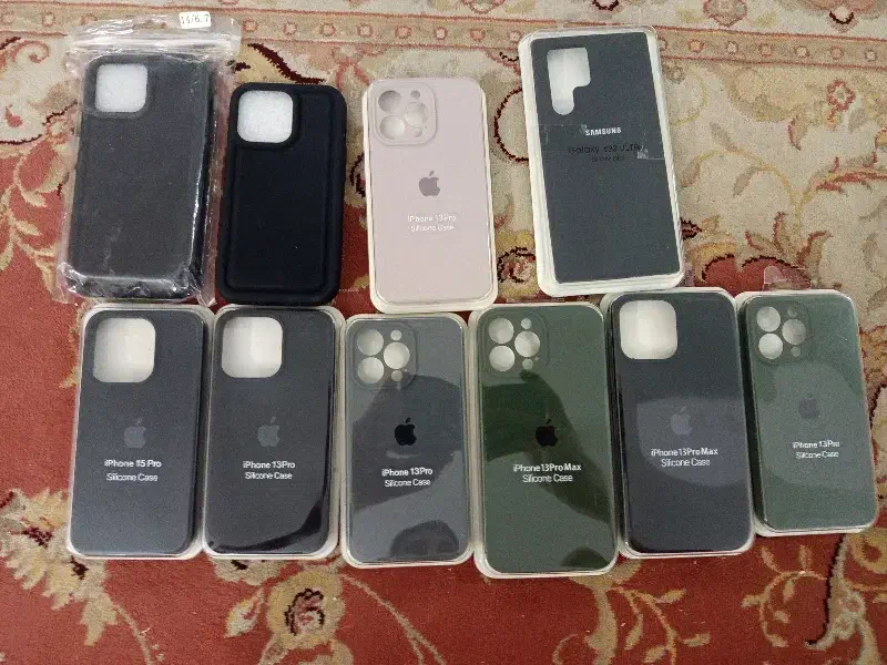 قاب سیزده تا چهارده سیلیکونی اصل ته لنجی از گناوه|لوازم جانبی موبایل و تبلت|محلات, |دیوار