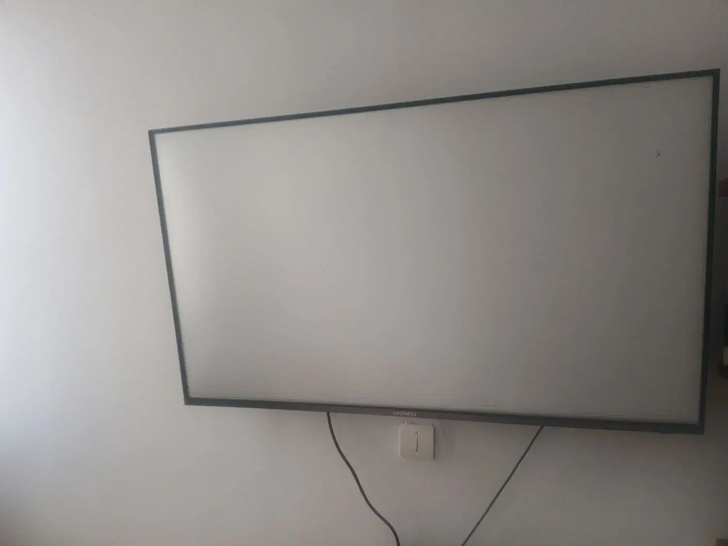 تلویزیون دوو 55 اینچ|تلویزیون و پروژکتور|فردیس, سرحدی|دیوار