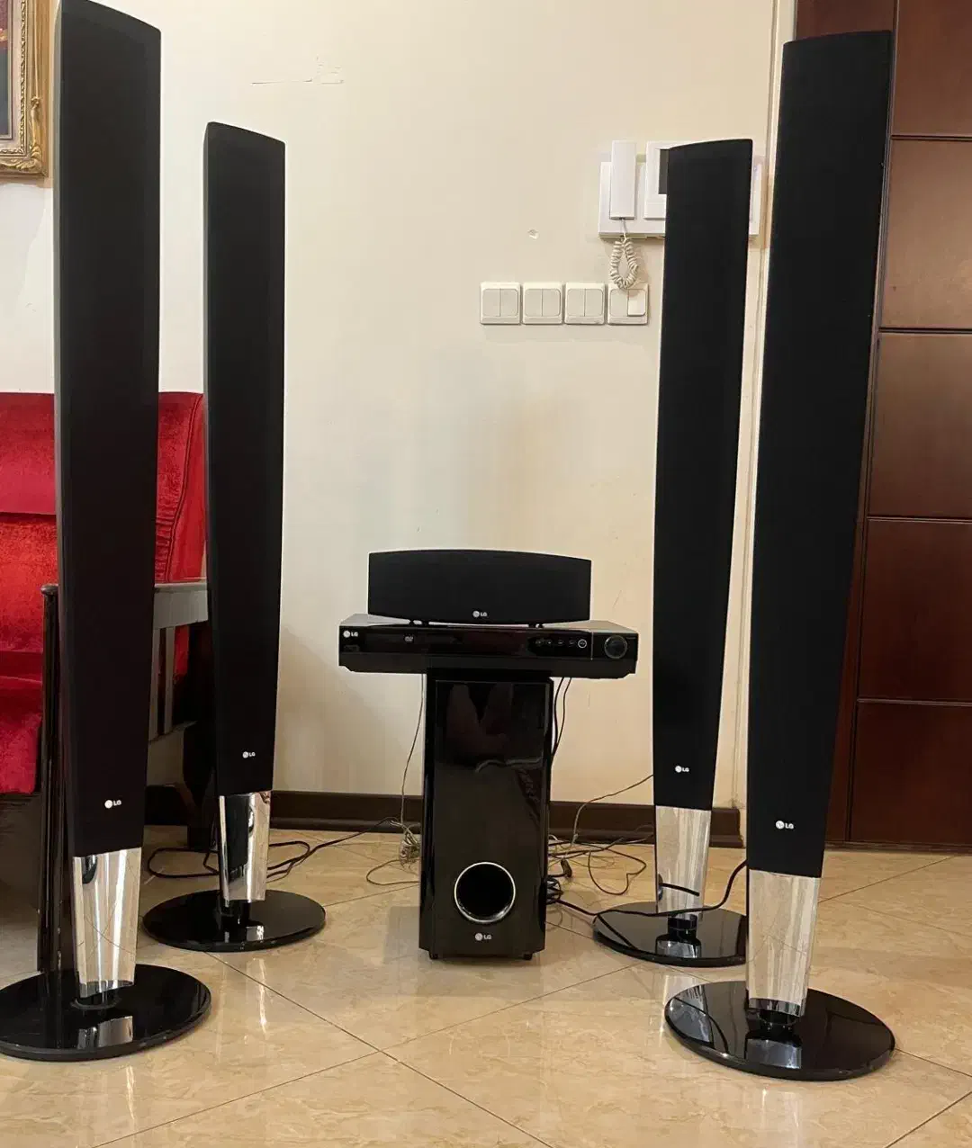سینما خانگی الجی LG بلوتوثی 1000 وات خیلی تمیزنو|سیستم صوتی خانگی|بندرعباس, |دیوار