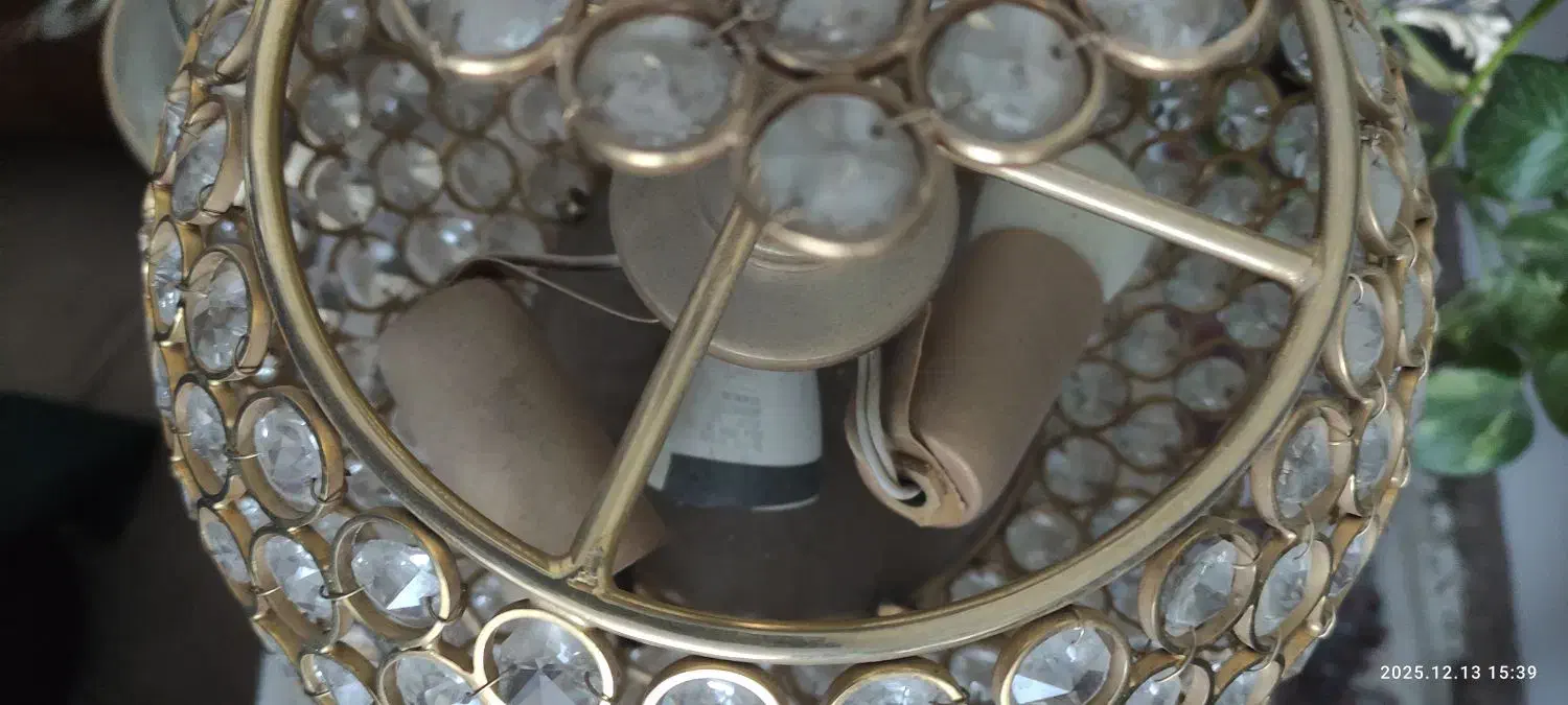 لوستر برنز شیک و زیبا|لوستر و چراغ آویز|همدان, |دیوار