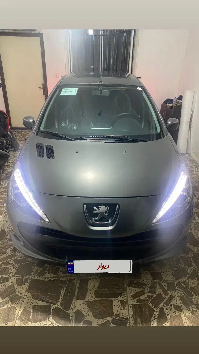 ۲۰۷مدل ۹۰بیرنگ کم کار نیوفیس|خودرو سواری و وانت|آمل, |دیوار