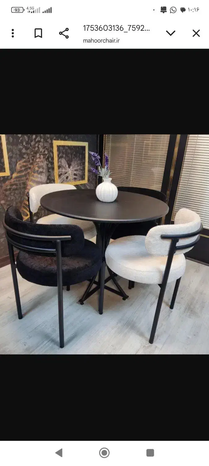 صندلی پلاستیکی طرح تدی|میز و صندلی غذاخوری|شیراز, محراب|دیوار