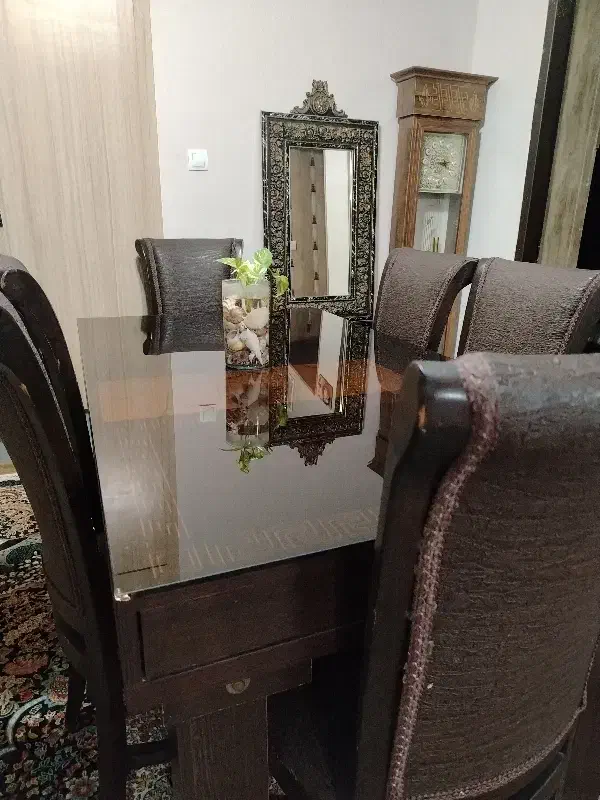 میز و صندلی 6نفره|میز و صندلی غذاخوری|شیراز, بریجستون|دیوار